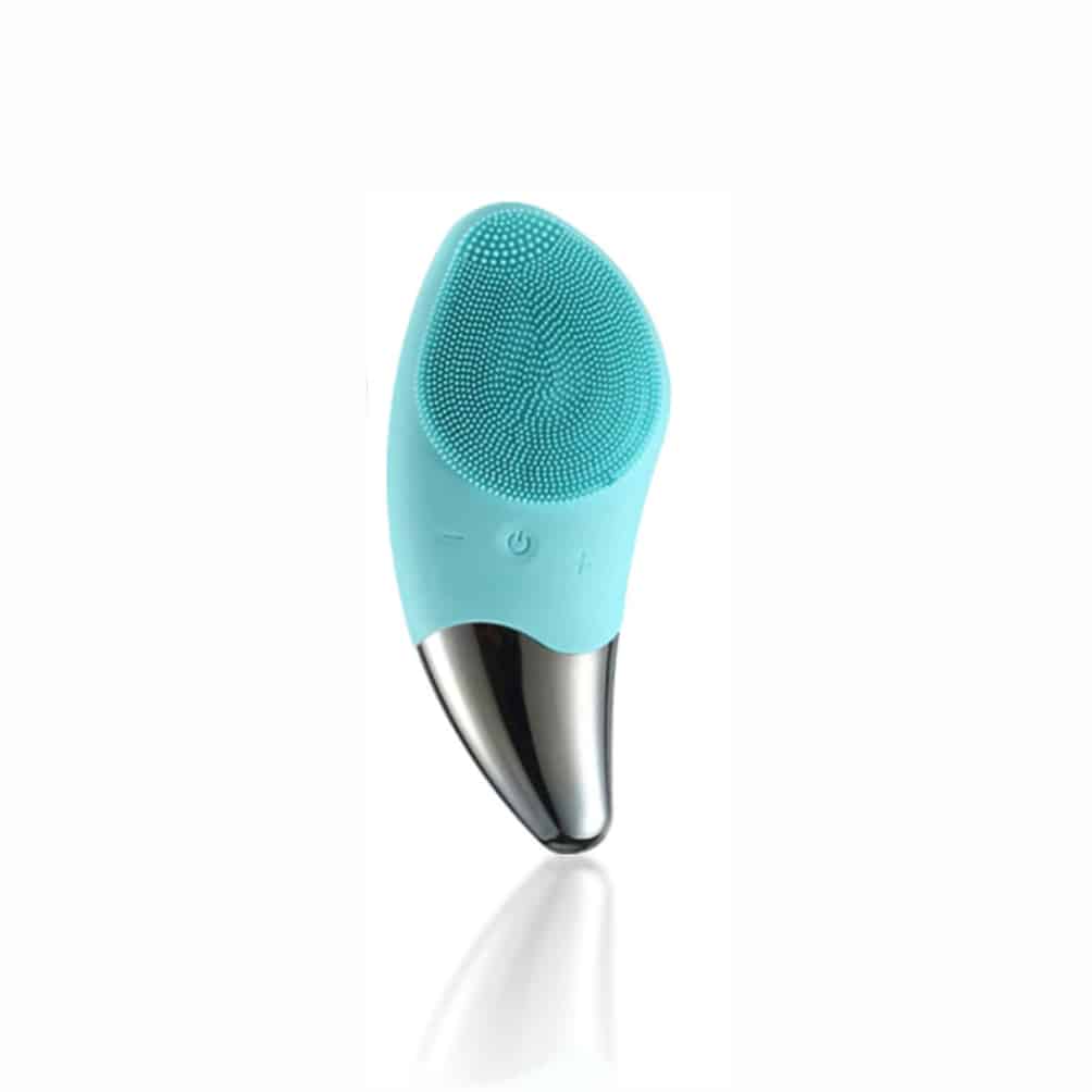 Cepillo Limpiador Facial de Silicona Recargable
